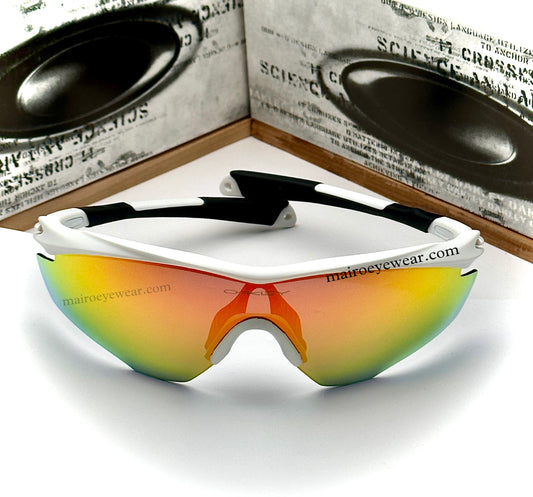 M2 Sports White Multi Red Prizm UV-400 Sunglasses