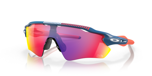 EV Sports Polarised Red Mirror Blue red frame Mens Sunglasses