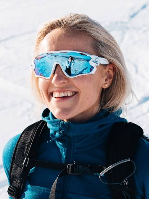 Jaw-Brkers Sports White Ice Blue Polarised Sunglasses