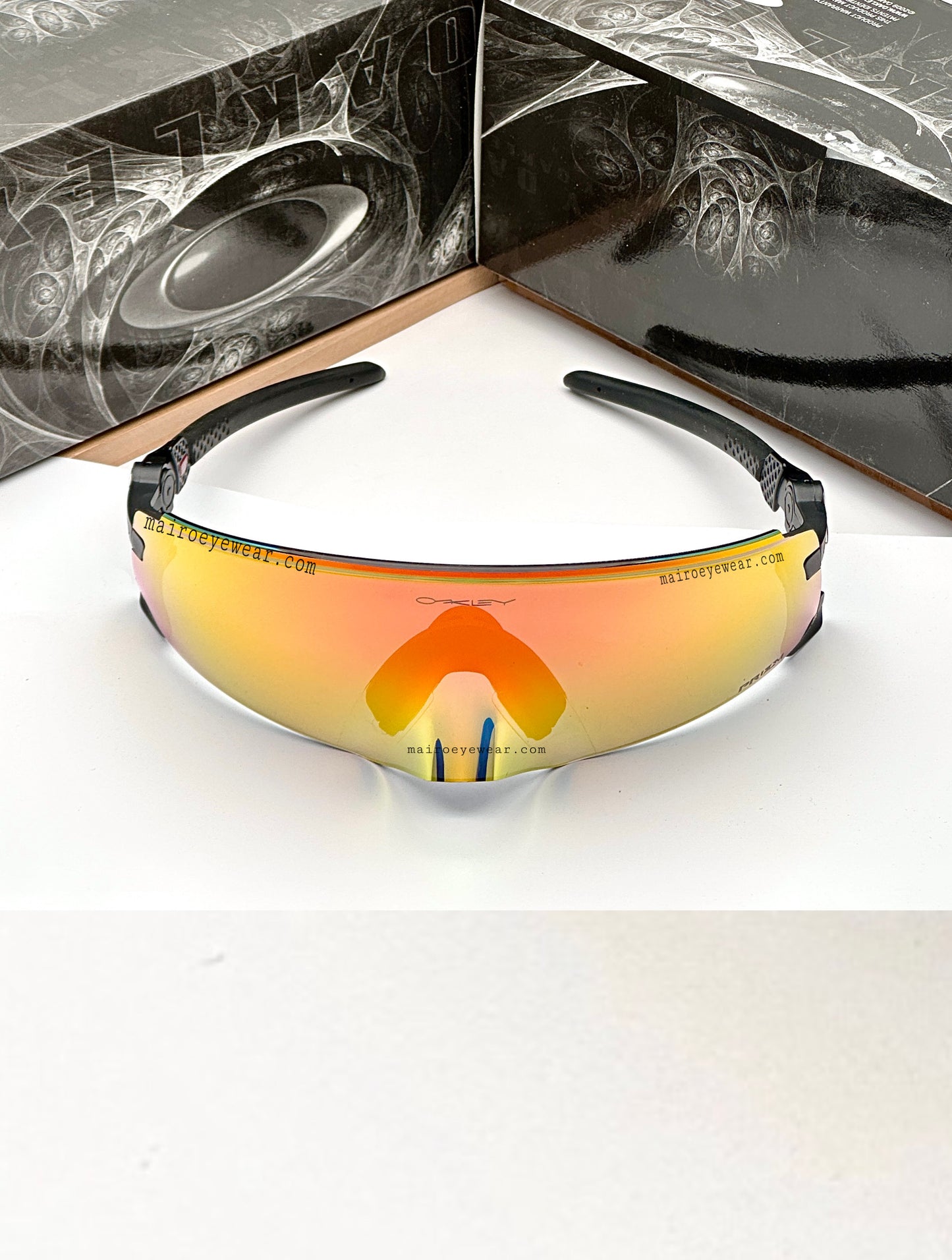 Katto Sports Black Red UV-400 Prizm Mens Sunglasses