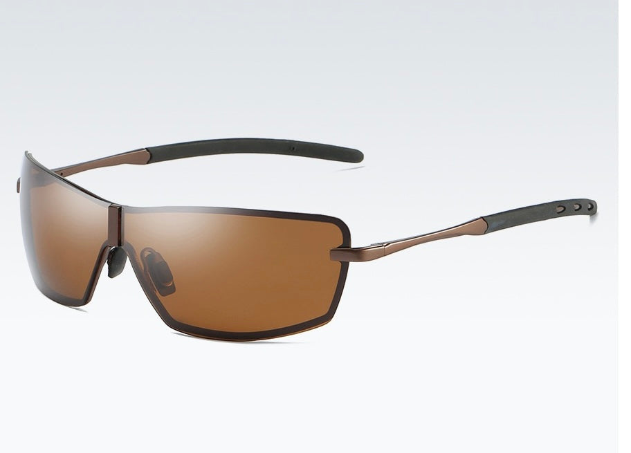 Mens brown 2025 polarized sunglasses