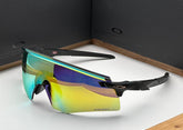 New Sports Fashion Black Green Yellow UV-400 Mens Sunglasses