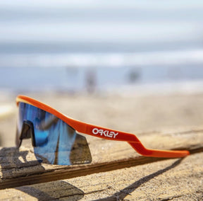 Most Awaited Sports Orange Ice Blue Mirror Prizm UV-400 Sunglasses