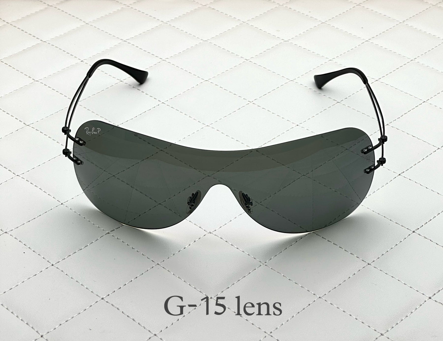 Most Awaited Metal One Piece Black Green Polarized Mens Fashion Sunglasses