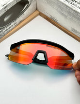 Most Awaited Sports Black Red Mirror Prizm UV-400 Sunglasses