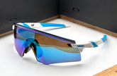 New Sports Fashion White Ice Blue UV-400 Mens Sunglasses