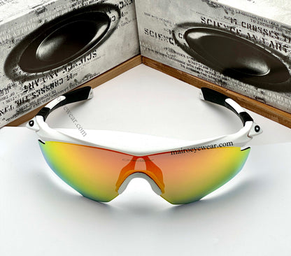 M2 Sports White Multi Red Prizm UV-400 Sunglasses