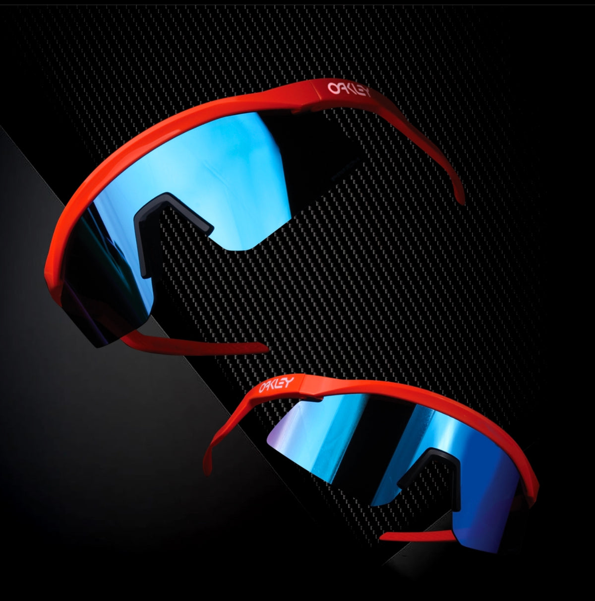 Most Awaited Sports Orange Ice Blue Mirror Prizm UV-400 Sunglasses