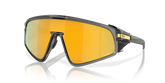 Latch Panel Sports Black Golden Mens Prizm Sunglasses