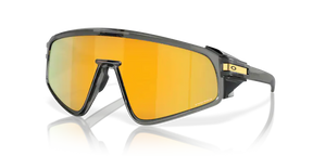 Latch Panel Sports Black Golden Mens Prizm Sunglasses