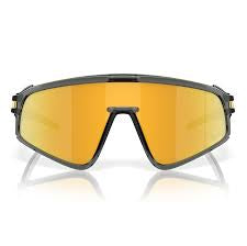 Latch Panel Sports Black Golden Mens Prizm Sunglasses