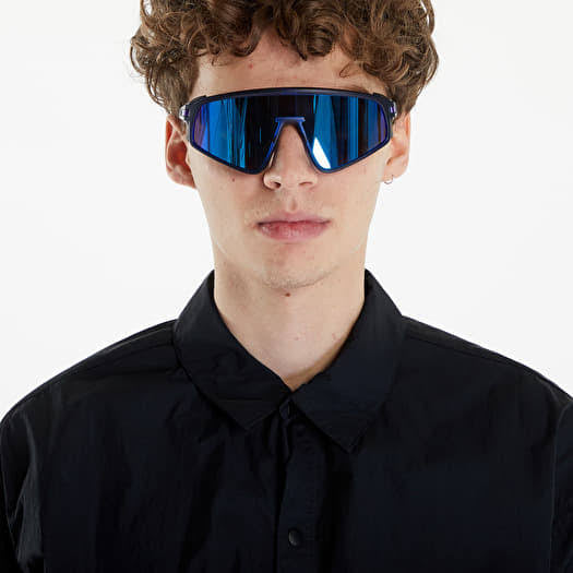 Latch Panel Sports Black Blue Mens Prizm Sunglasses