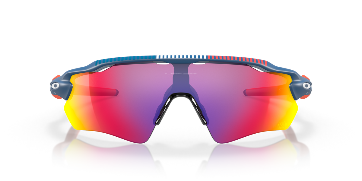 EV Sports Polarised Red Mirror Blue red frame Mens Sunglasses