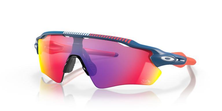 EV Sports Polarised Red Mirror Blue red frame Mens Sunglasses