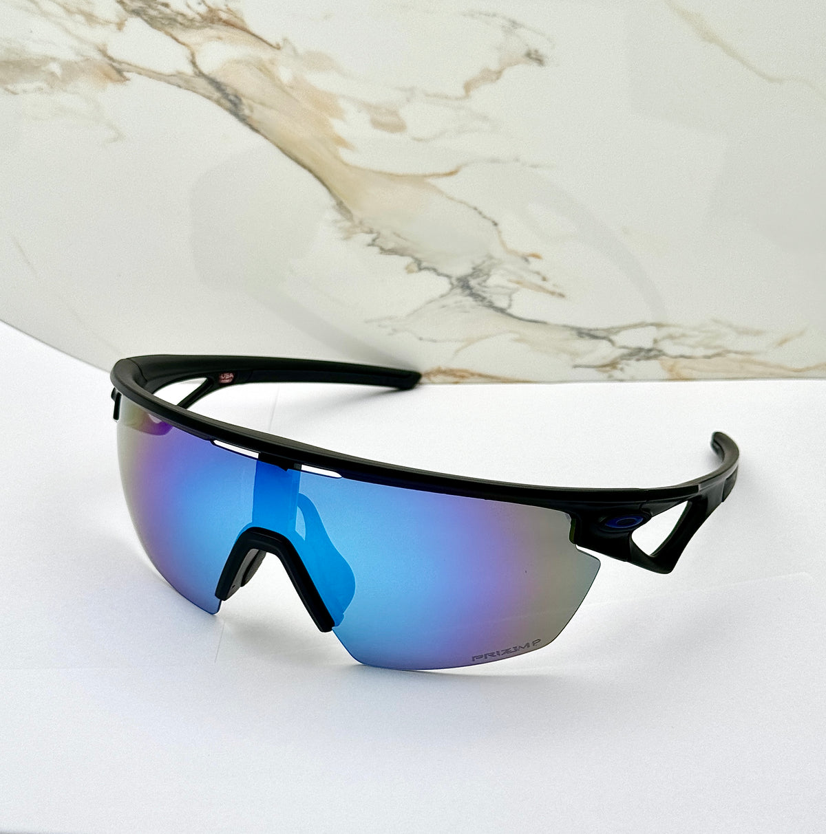 Sphera Sports Prizm Black Blue Mirror Mens Sunglasses