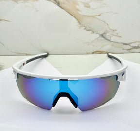 Sphera Sports Prizm White Ice Blue Mirror Mens Sunglasses