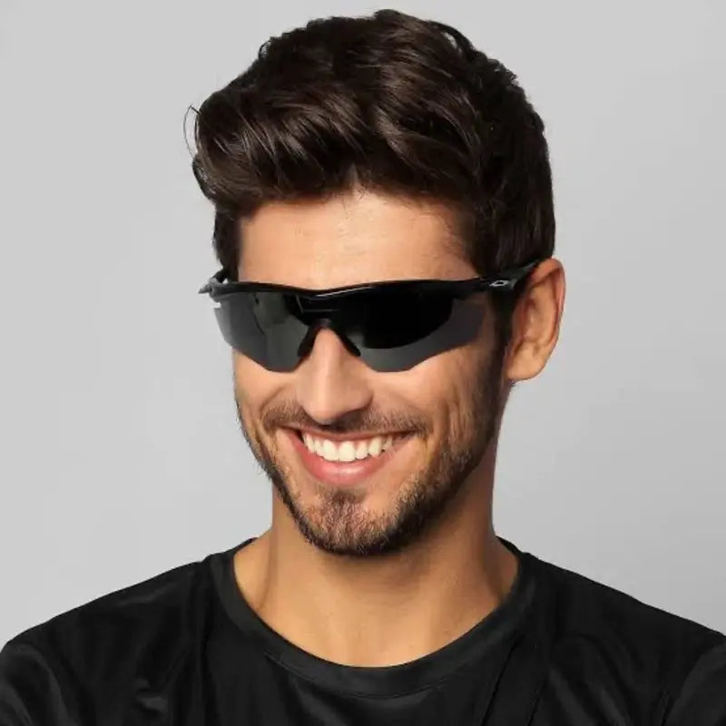 M2 Sports Full Black Prizm UV-400 Sunglasses