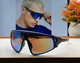 Latch Panel Sports Full Blue Mens Prizm Sunglasses