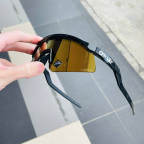 Most Awaited Sports Black Golden Mirror Prizm UV-400 Sunglasses