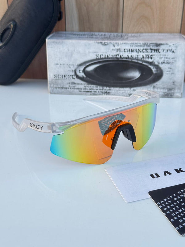 Most Awaited Sports Transperant White Red Mirror Prizm Sunglasses