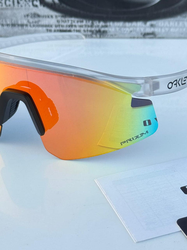 Most Awaited Sports Transperant White Red Mirror Prizm Sunglasses