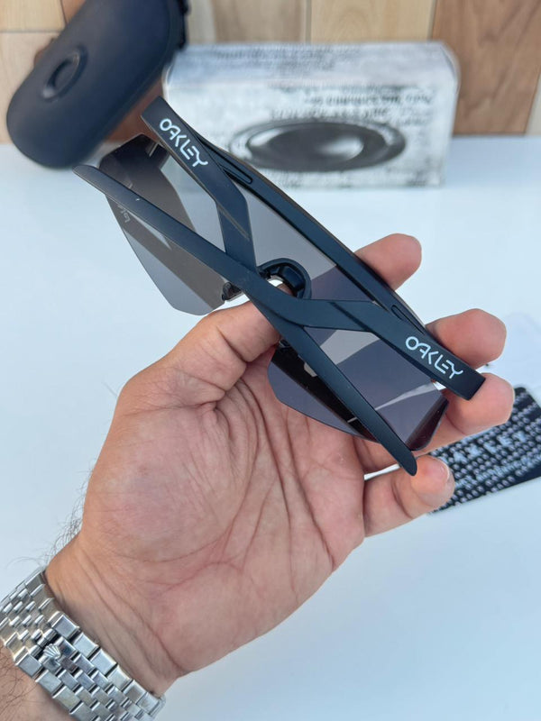 Most Awaited Sports Black Silver Mirror Prizm Sunglasses