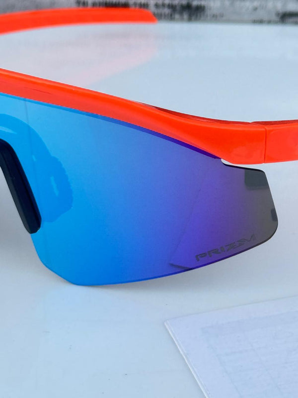 Most Awaited Sports Orange Ice Blue Mirror Prizm Sunglasses
