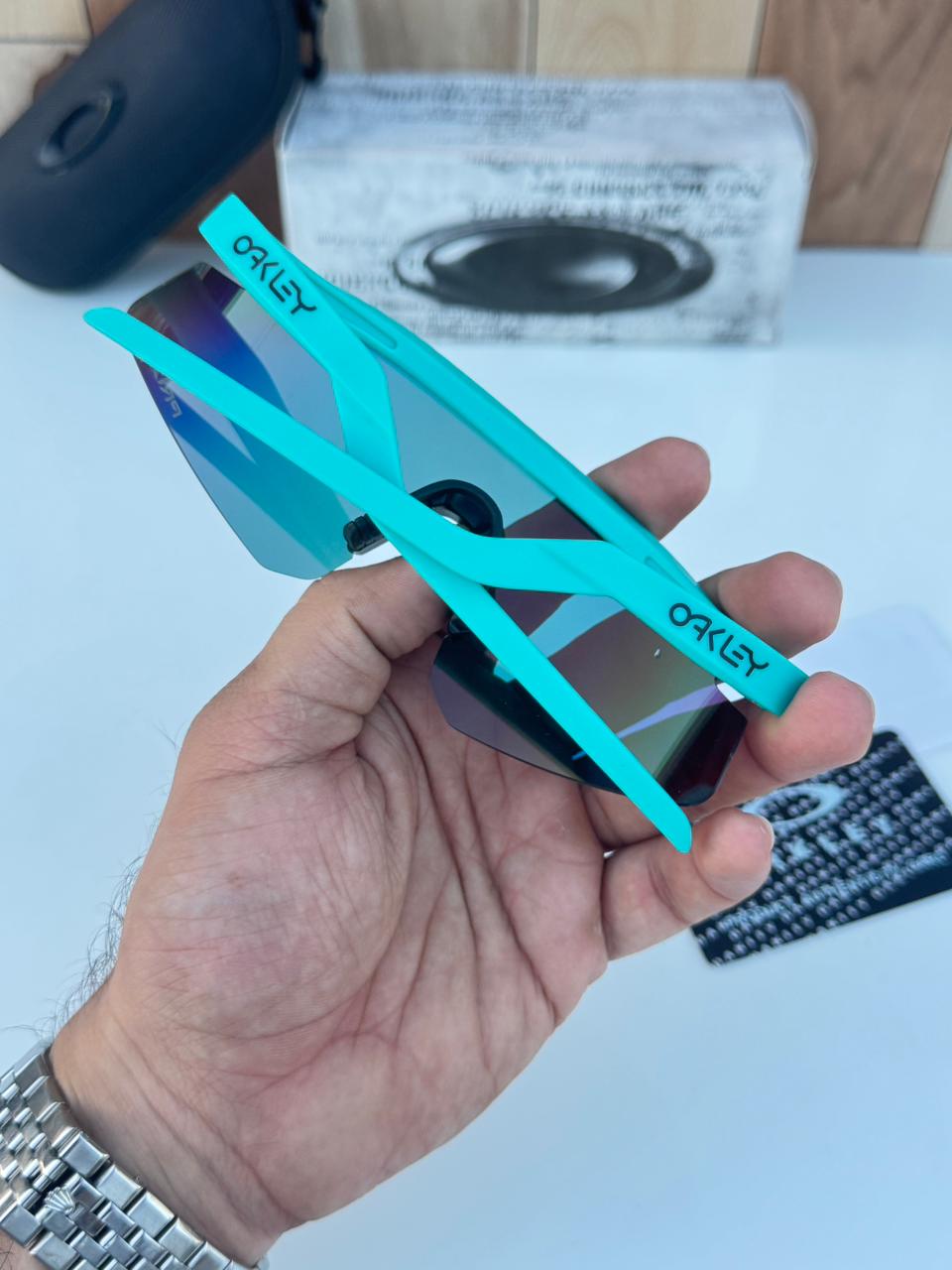 Most Awaited Sports Green Red Mirror Prizm Sunglasses