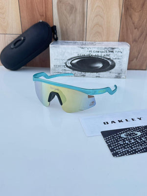 Most Awaited Sports Green Golden Mirror Prizm Sunglasses