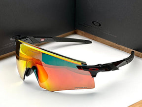 New Sports Fashion Black Orange UV-400 Mens Sunglasses