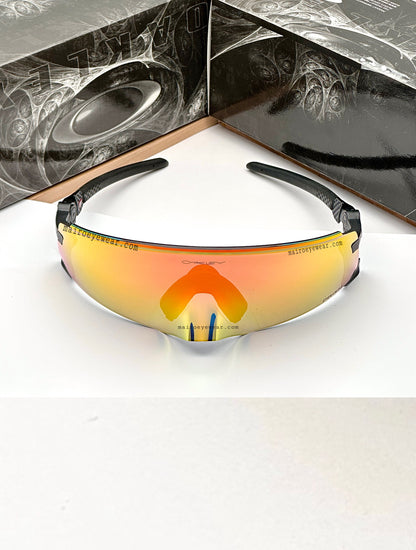 Katto Sports Black Red UV-400 Prizm Mens Sunglasses