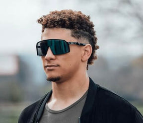 Sut-ros Sports Black Green Prizm Sunglasses