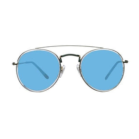 Suocchi 3647 Gold Aqua UV-400 Round Fashion Sunglasses