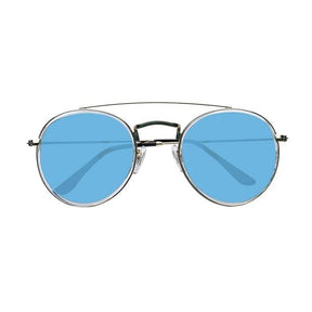 Suocchi 3647 Gold Aqua UV-400 Round Fashion Sunglasses