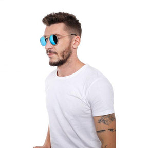 Suocchi 3647 Gold Aqua UV-400 Round Fashion Sunglasses